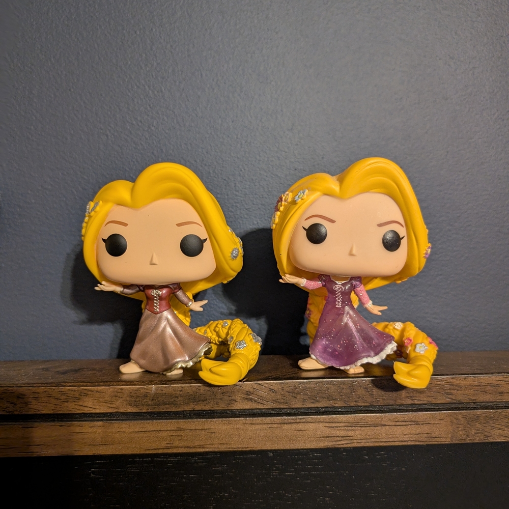 2 Rapunzel Funko Pop Figures